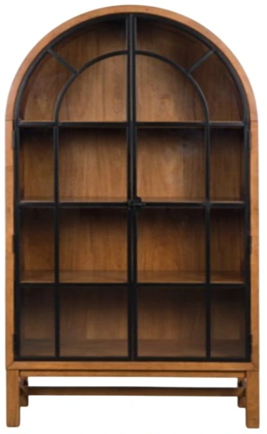 Signature Design by Ashley® Chadworth Black/Brown Display Cabinet-2