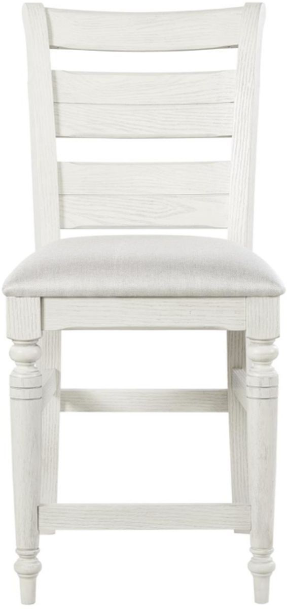 Bernards Bellamy Lane Whitewash Counter Stool-2