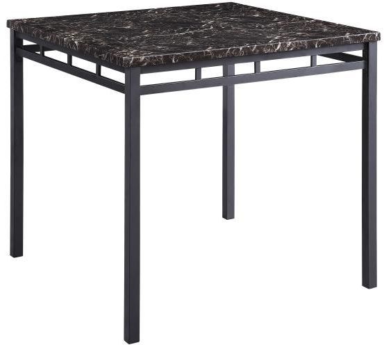 Mazin Furniture Olney 5 Piece Dark Brown Counter Height Dinette Set-2