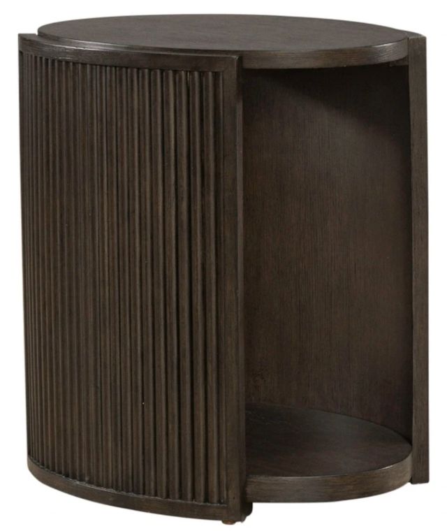 Liberty Furniture City View Coffee Bean Chairside Table-0