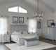 Emerald Home New Haven Oyster Shell Queen Panel Bed-1