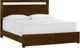 aspenhome® Modern Loft Brownstone King Panel Bed-0