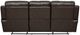 Homelegance® Marille Brown Double Manual Reclining Sofa-4