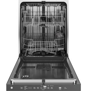 GE ENERGY STAR 24 Fingerprint Resistant Stainless Steel Top Control Built-In Dishwasher