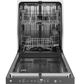 GE® ENERGY STAR® 24" Fingerprint Resistant Stainless Steel Top Control Built-In Dishwasher with Sanitize Cycle-2