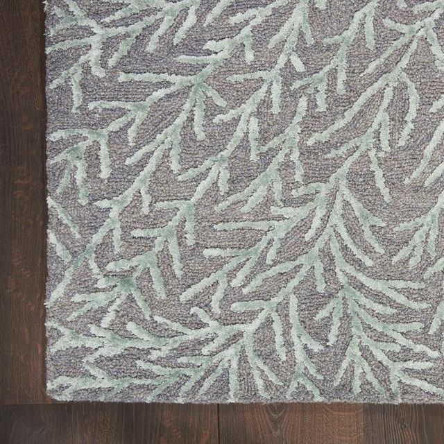Nourison Home™ Ma30 Star Slate/Teal 5'x7' Area Rug-2