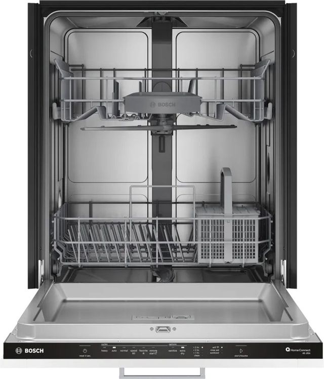 Bosch® 100 Series 24" Panel Ready Top Control Built-In Dishwasher-1