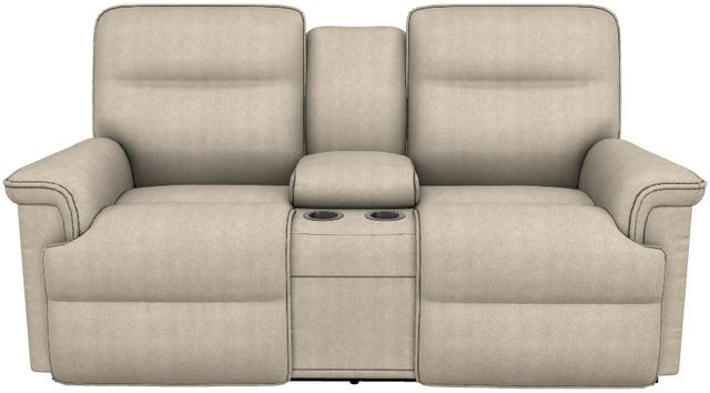 La-Z-Boy® Jay Birch Manual Reclining Loveseat with Console-1