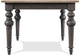 Riverside Furniture Harper Snowy Desert Rectangular Dining Table with Matte Black Base-3