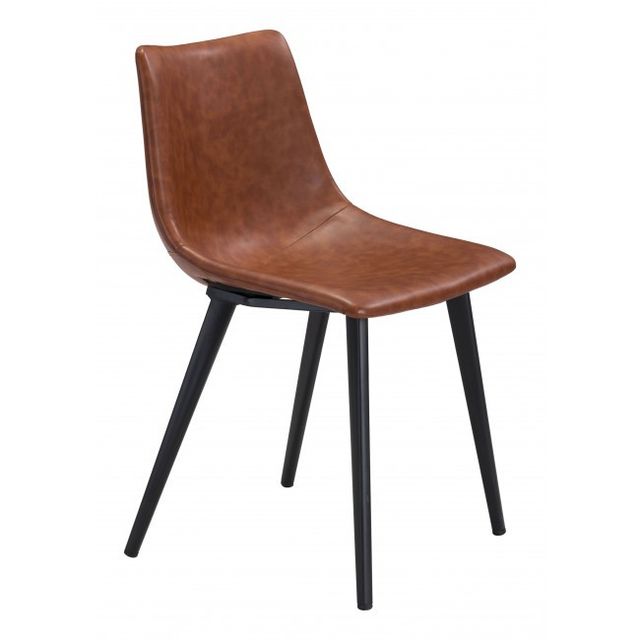 Zuo® Modern Daniel Vintage Brown Dining Chair-0