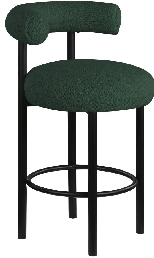 Meridian Furniture Bordeaux Green Bar Stool-0