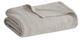 Olliix by Madison Park Freshspun Basketweave Grey King Cotton Blanket-0