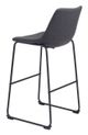 Zuo Modern Smart Charcoal Bar Chair-3