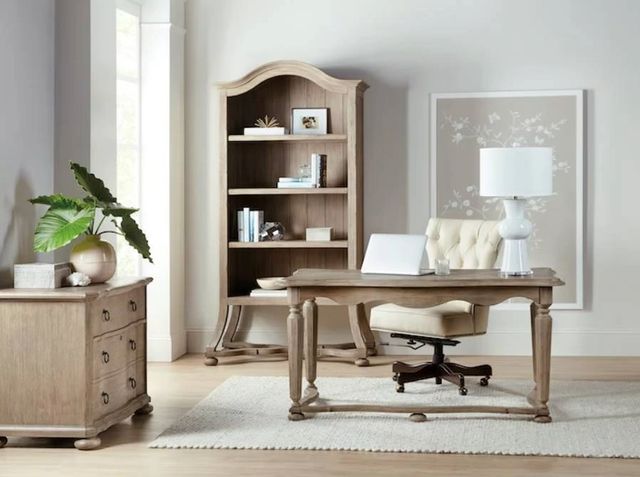 Hooker® Furniture Work Your Way Corsica Light Natural Bookcase-2