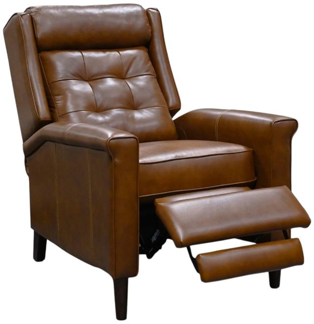 England Furniture Customizable Leather Holland Manual Recliner-2