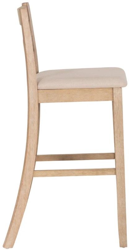 Linon Torino Gray Wash Soho Bar Stool-4