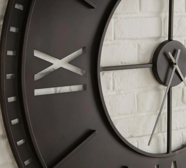 Signature Design by Ashley® Lytle Antique Brown Wall Clock-3