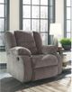 Signature Design by Ashley® Tulen Gray Rocker Recliner-2