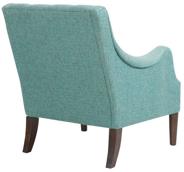 Olliix by Madison Park Teal Qwen Button Tufted Accent Chair-2