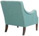 Olliix by Madison Park Teal Qwen Button Tufted Accent Chair-2
