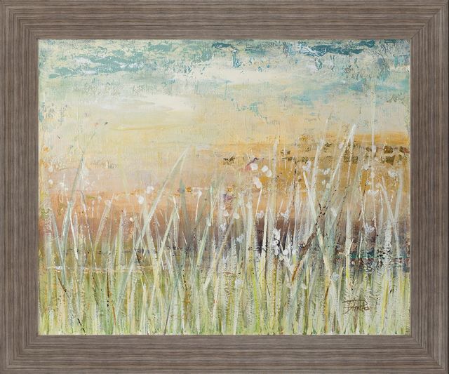Classy Living Misty Sunrise Meadow Wall Art-0