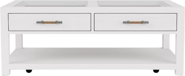 Riverside Furniture Rosalie White Cocktail Table-2