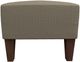 Best® Home Furnishings Customizable Kenai Bench with Dark Walnut Legs and Two Pillows-2