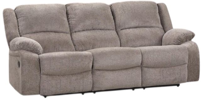 Furniture of America® Cosimo Mocha Manual Reclining Sofa-0