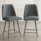 Jofran Inc. Urban Archive Macey Blue Counter Stool-1