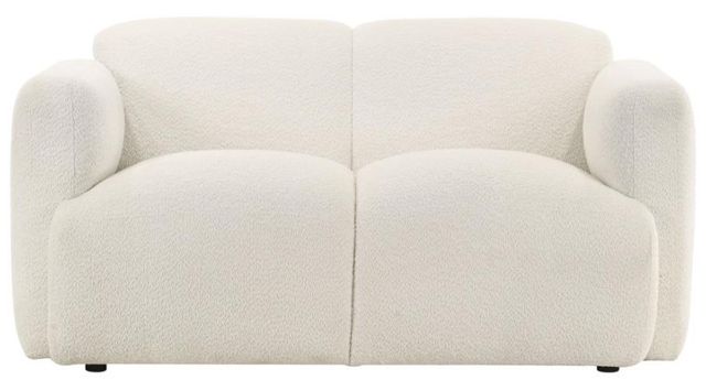 Coaster® Dorset White Upholstered Loveseat-2