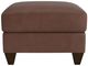 Bassett® Furniture Customizable True Custom® Leather Large Ottoman-1