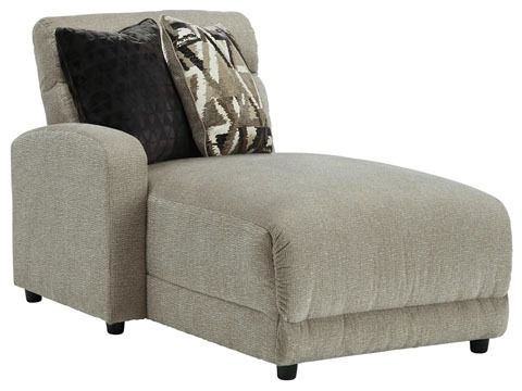 Signature Design by Ashley® Colleyville 4-Piece Stone Power Reclining Armless Chair Sectional with Double Chaise