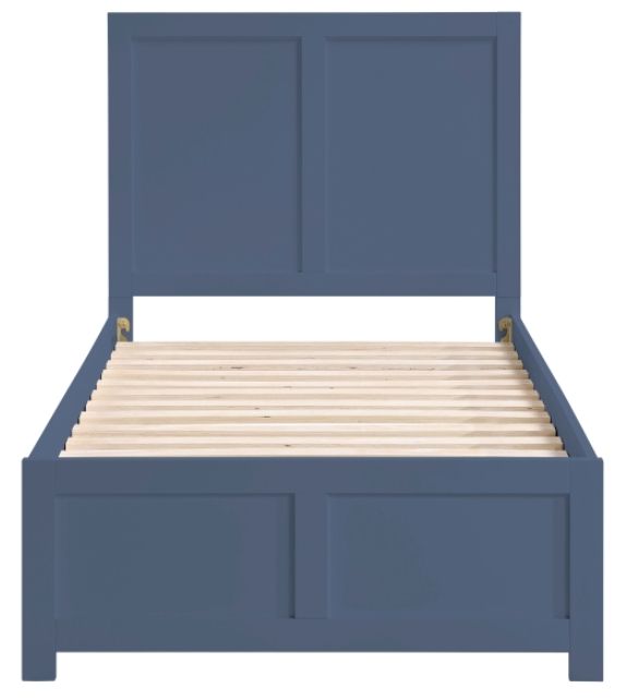 Homelegance® Nora Blue Twin Platform Bed-3