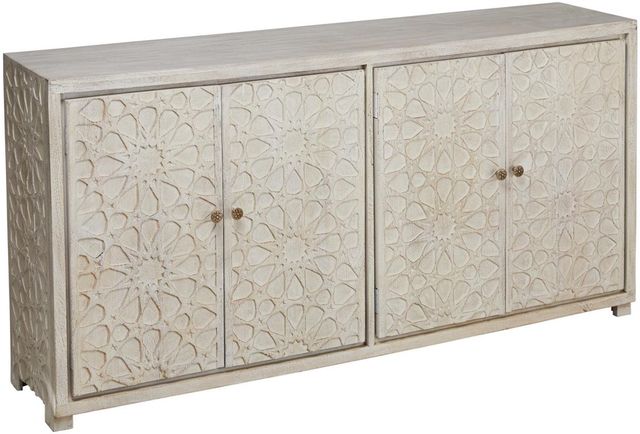 Jaipur Furniture Ziva Wash White Sideboard-0