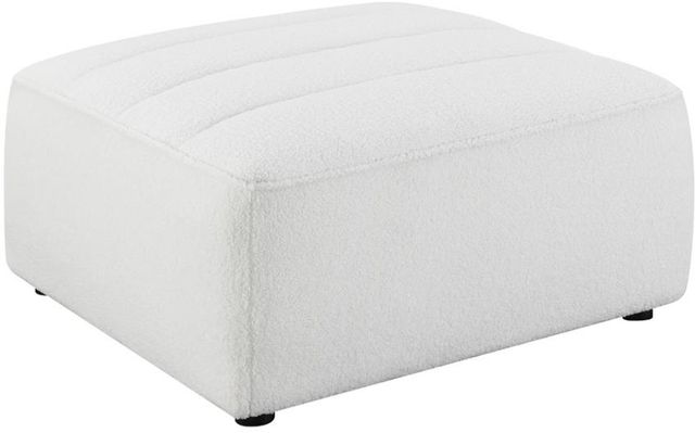 Coaster® Sunny Natural Upholstered Ottoman -0