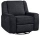 Homelegance® Monterey Ebony Swivel Reclining Chair-0