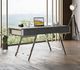 VIG Furniture Modrest Dessart Gray/Stainless Steel Office Desk-2