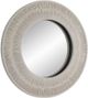 Uttermost® Sailor's Knot White Small Round Mirror-3