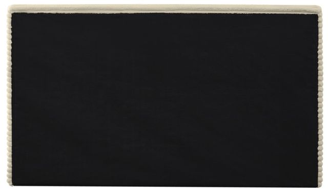 Meridian Furniture Dexter Cream Queen Upholstered Panel Bed-3