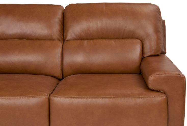その他 CabCallawayACMEFurnitureDELMAR SOFA3P Lazzara Edelia 64 in. W Black Leather 2-Seater Power Double