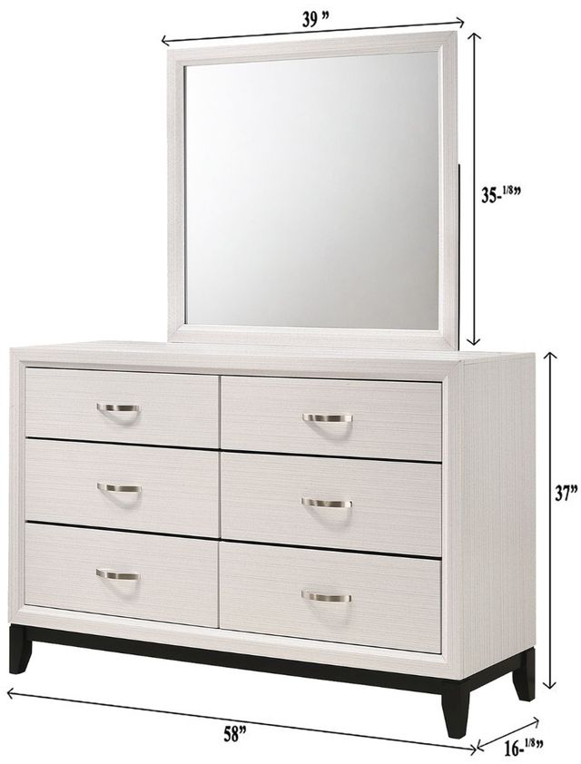 Crown Mark Akerson Chalk Dresser-2