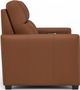 Flexsteel® Broadway Cinnamon Power Reclining Loveseat with Power Headrests-2