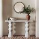 TOV Furniture Lupita White Console Table-1
