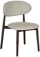 Nest Home Collections Erica Carob/Paloma Gray Dining Chair-0
