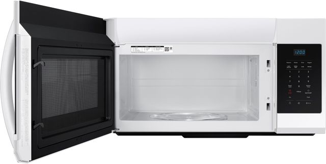 Samsung 1.7 Cu. Ft. White Over The Range Microwave-1
