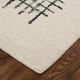Feizy Maddox Charcoal/Ivory 5' x 8' Rug-2