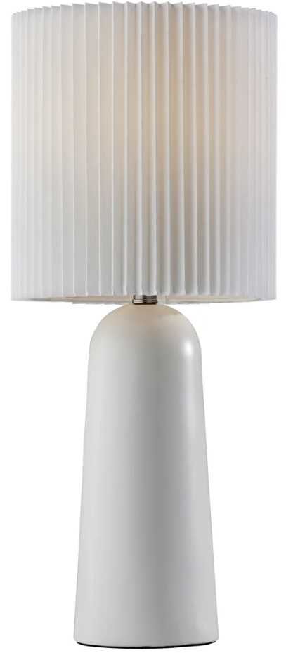 Adesso® Callie White Table Lamp-0