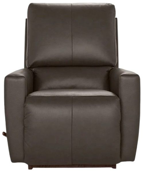 La-Z-Boy® Kells Shitake Leather Manual Rocking Recliner-1