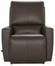 La-Z-Boy® Kells Shitake Leather Manual Rocking Recliner-1