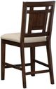 Winners Only® Kentwood Beige-Dark Brown Bar Stool-3
